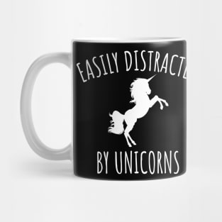 Easily Distracted By Unicorns Mug